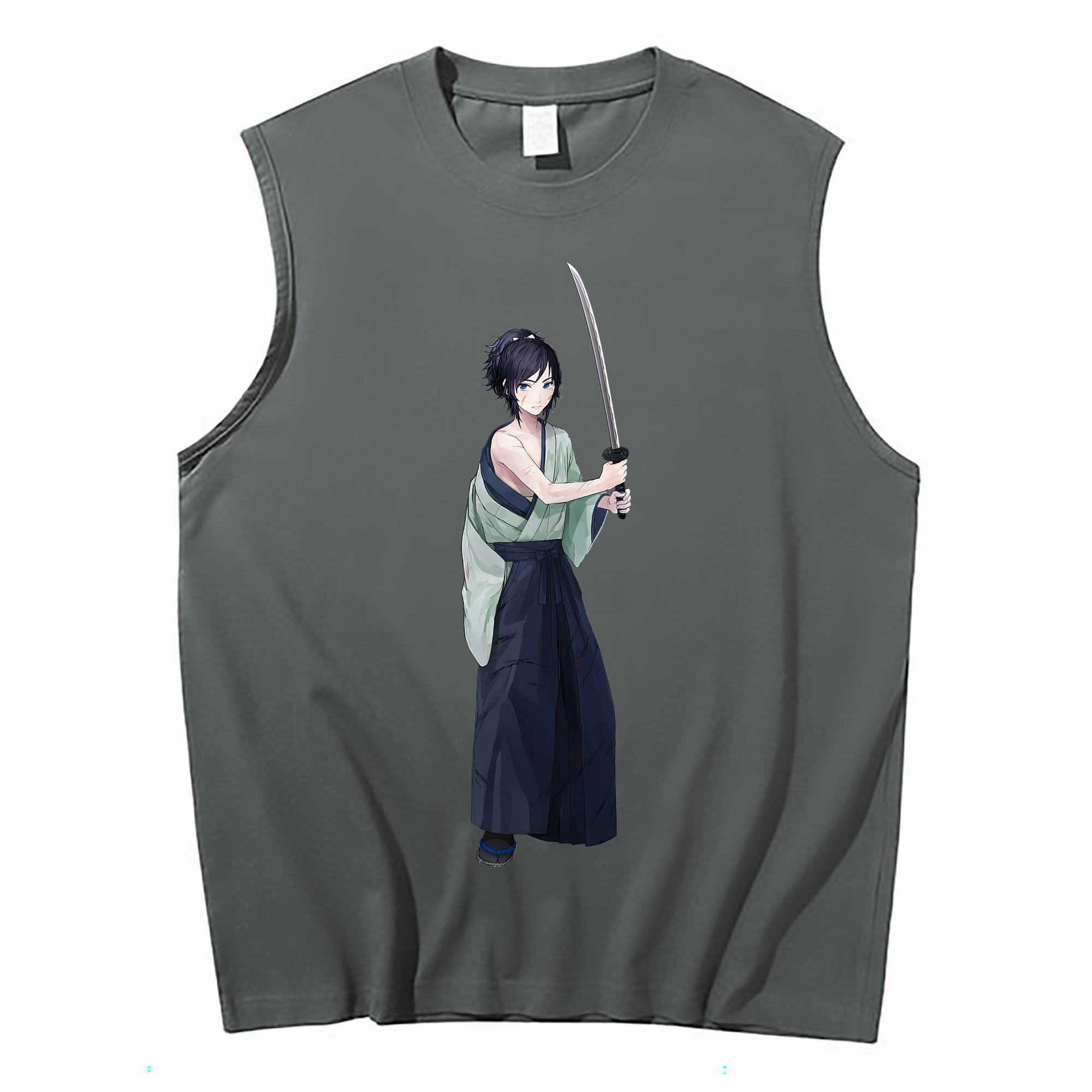 （画像用） 刀剣乱舞 Touken Ranbu コットン100％タンクトップ（フロントプリント）